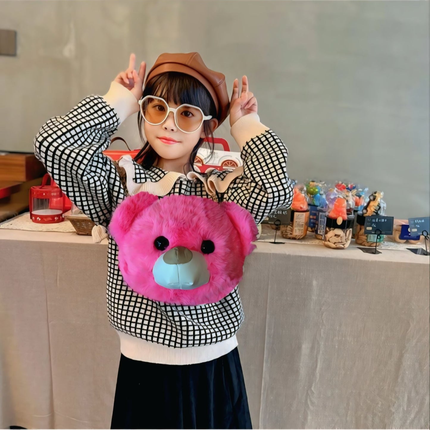 Cute and Soft Bag| Plush Shoulder bag for Everyone
